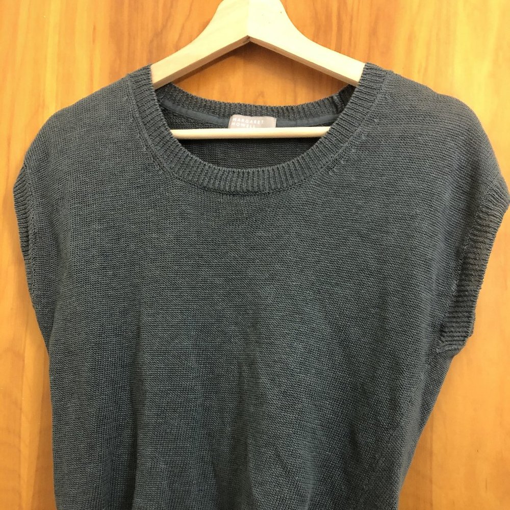 Margaret Howell linen top Green